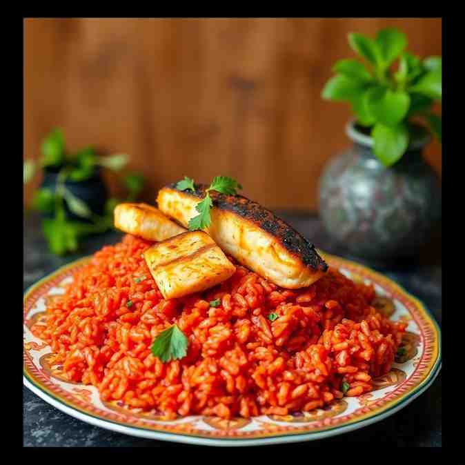 Benin Atassi Red Rice & Fish Recipe – Make It Today